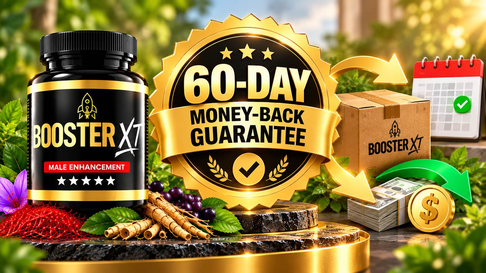 60 DAY MONEY BACK GUARANTEE